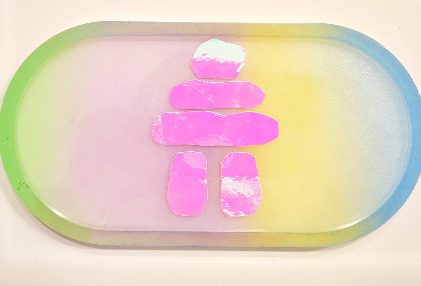 Trinket trays - Glow in the dark with original vinyl designs