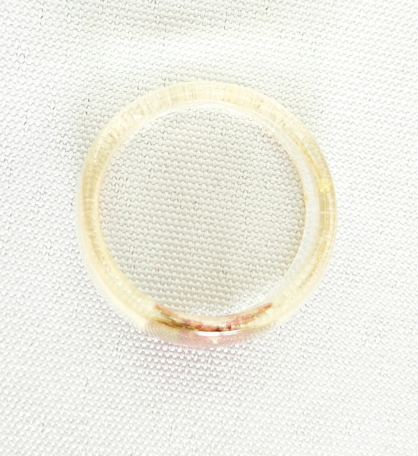 Resin Rings various band sizes - blueberry flower gems