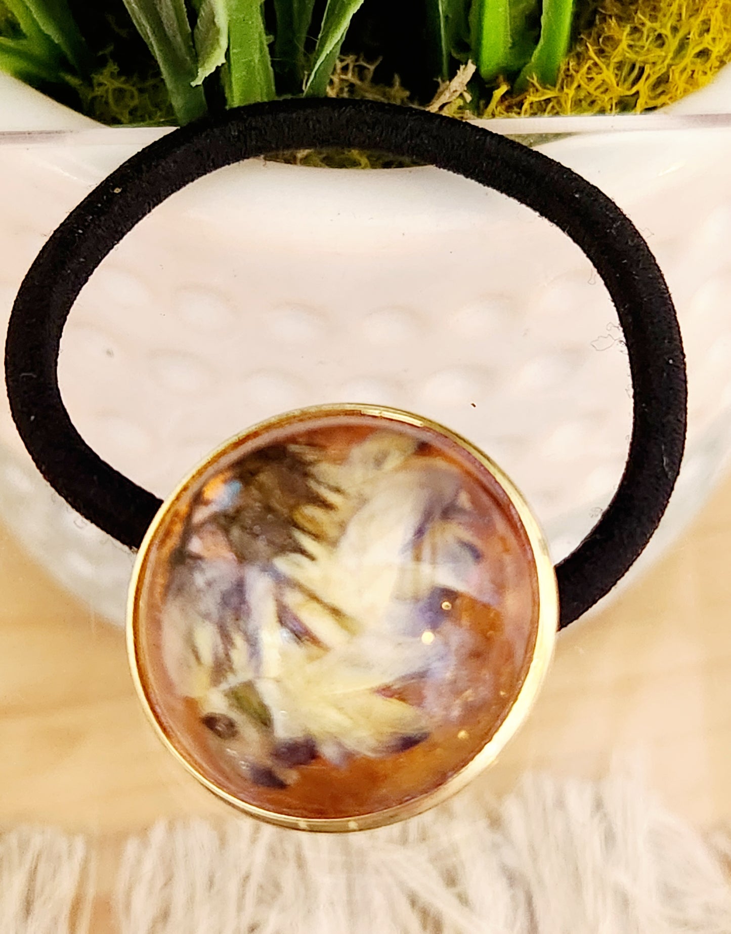 Hair elastics with tundra gems