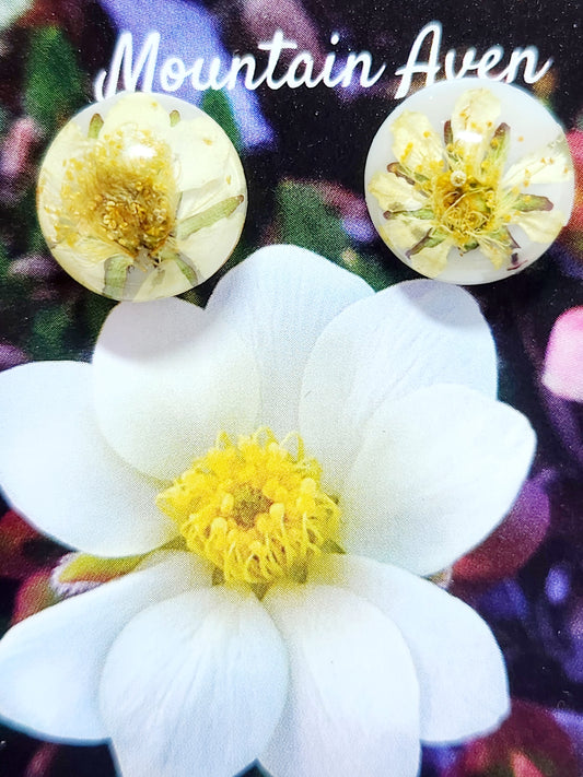 Tundra flower earrings