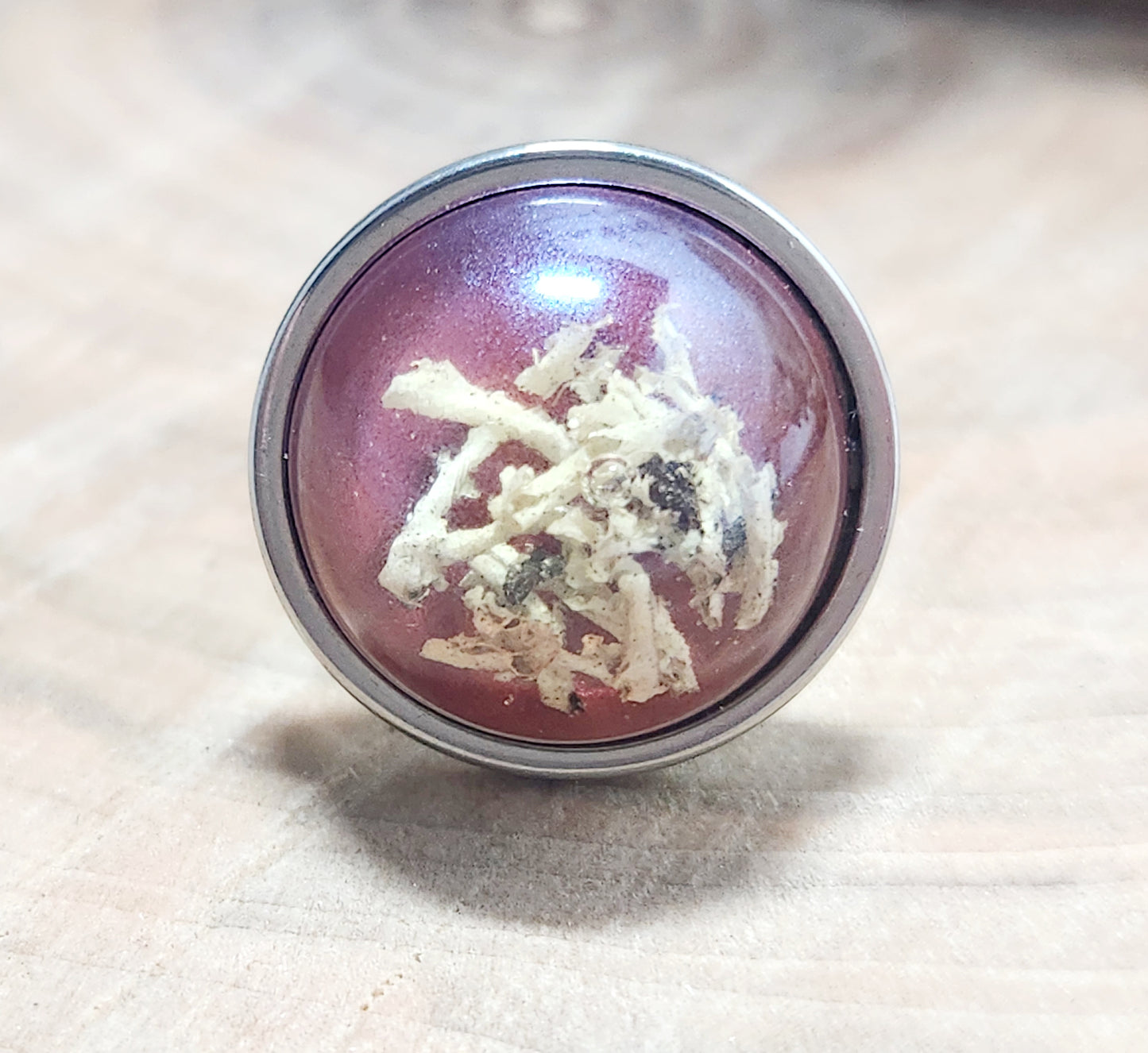 Adjustable Rings with tundra plants