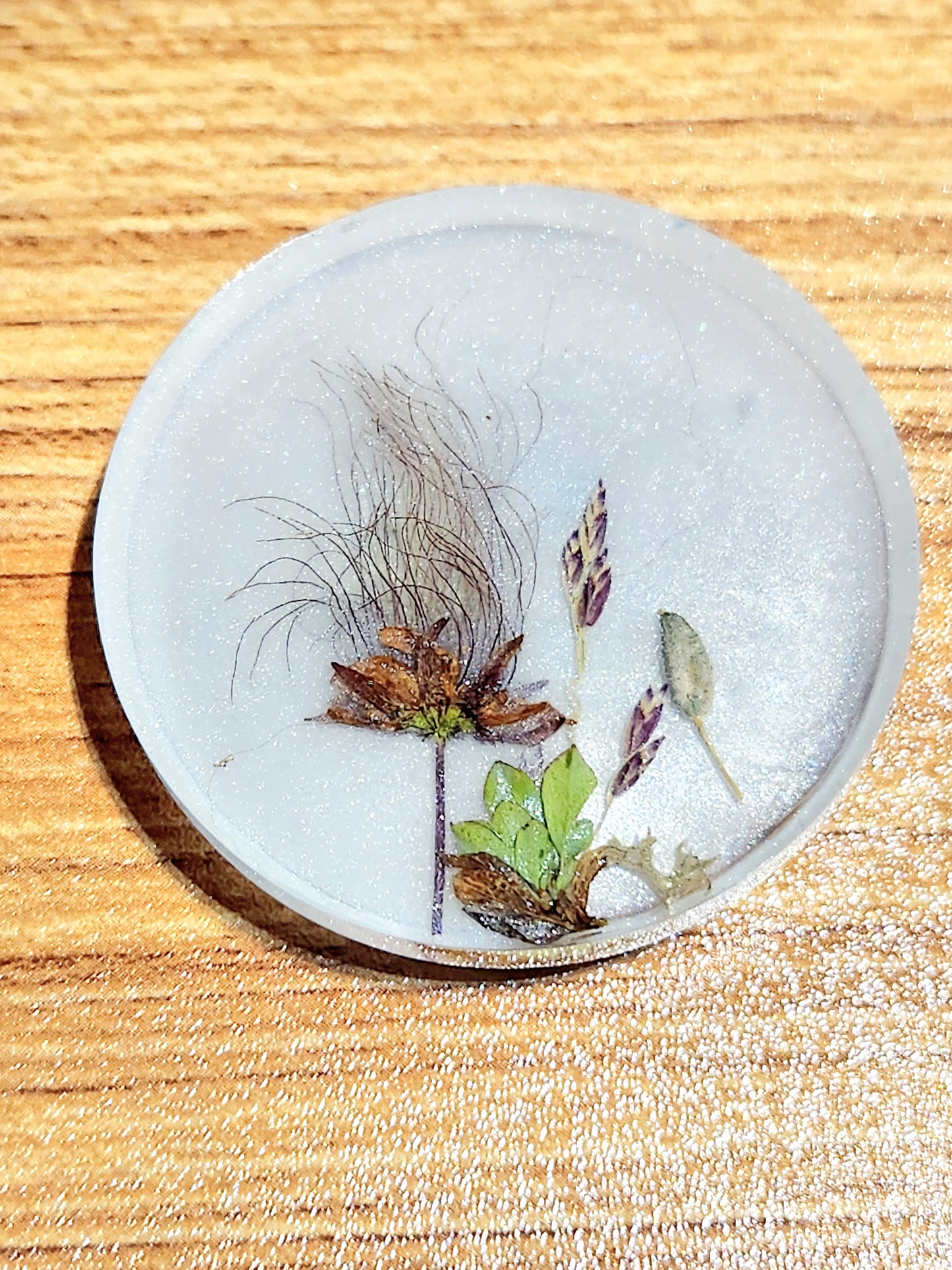 Art magnets with pretty tundra bits