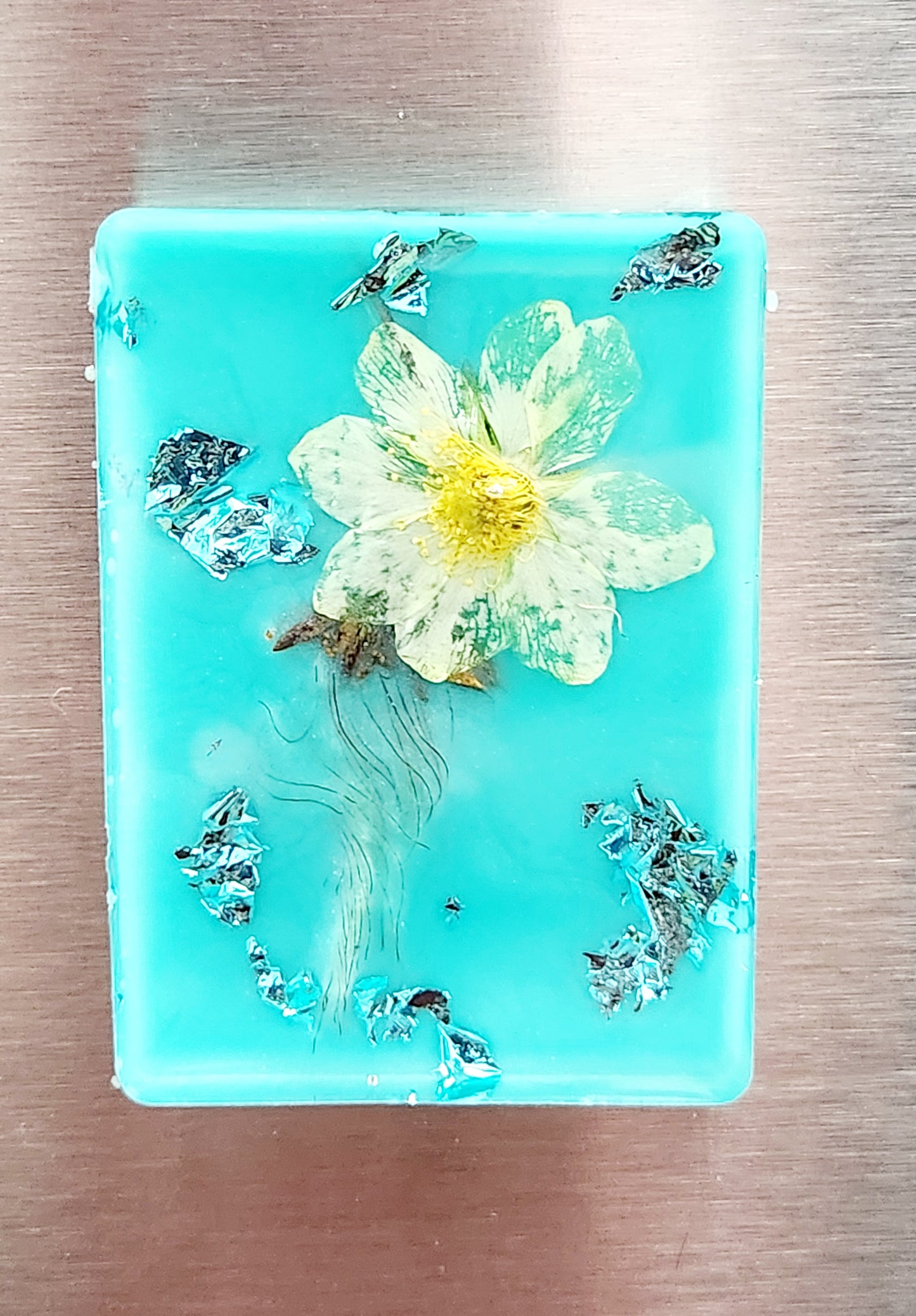 Art magnets with pretty tundra bits