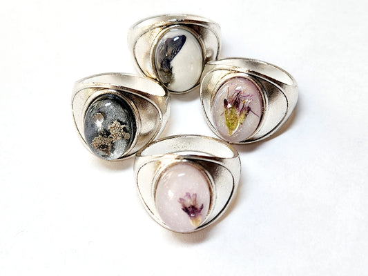Rings size 8 - Tundra gems