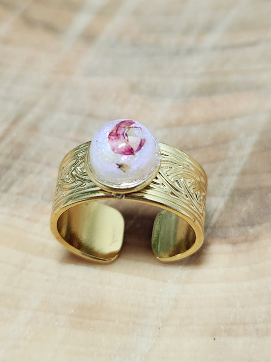 Adjustable Rings with tundra plants